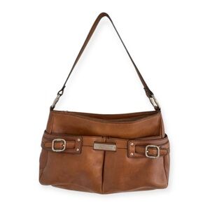 Etienne Aigner Brown Leather Handbag Y2k 90’s Women’s Satchel Purse